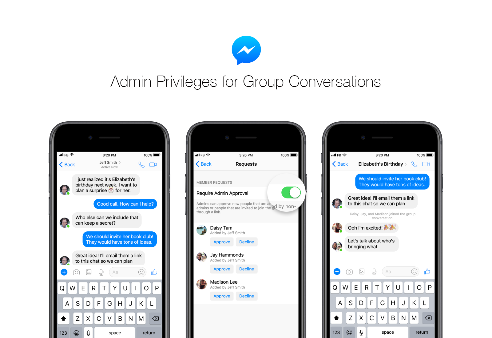 Messenger group chat