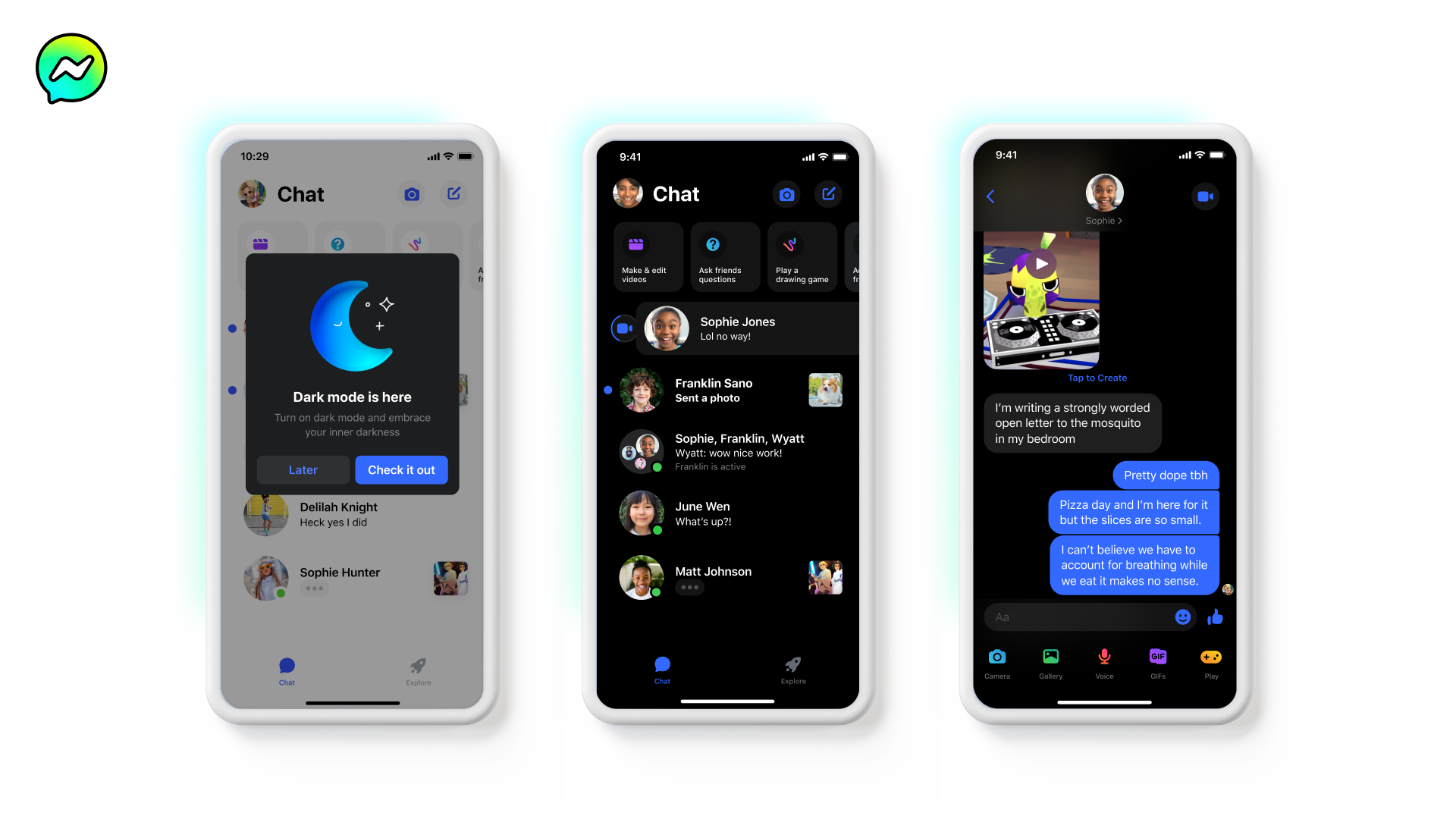 Messenger Kids Introduces Dark Mode and Fun Expressions Features – Messenger  News