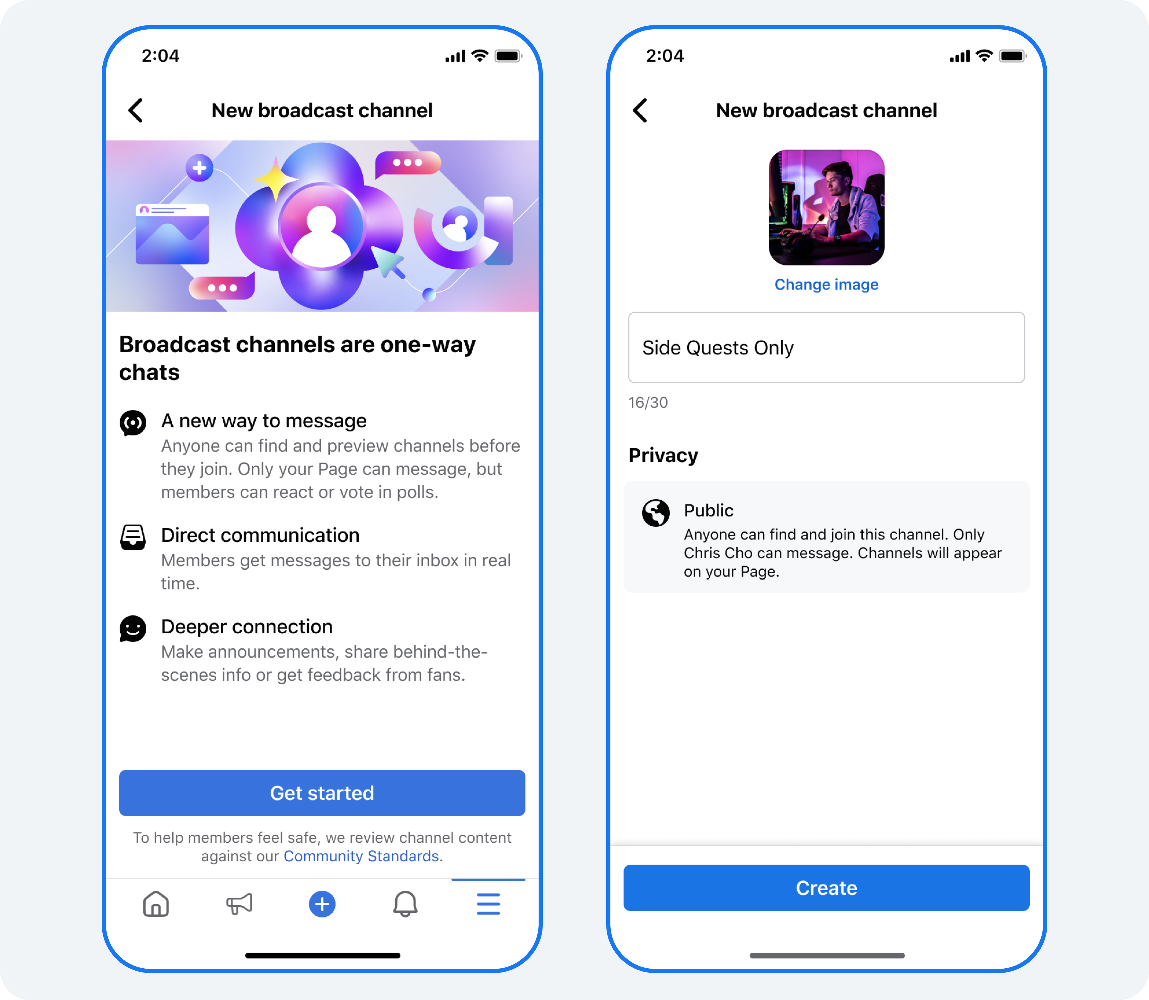 Introducing Broadcast Channels on Facebook and Messenger – Messenger News