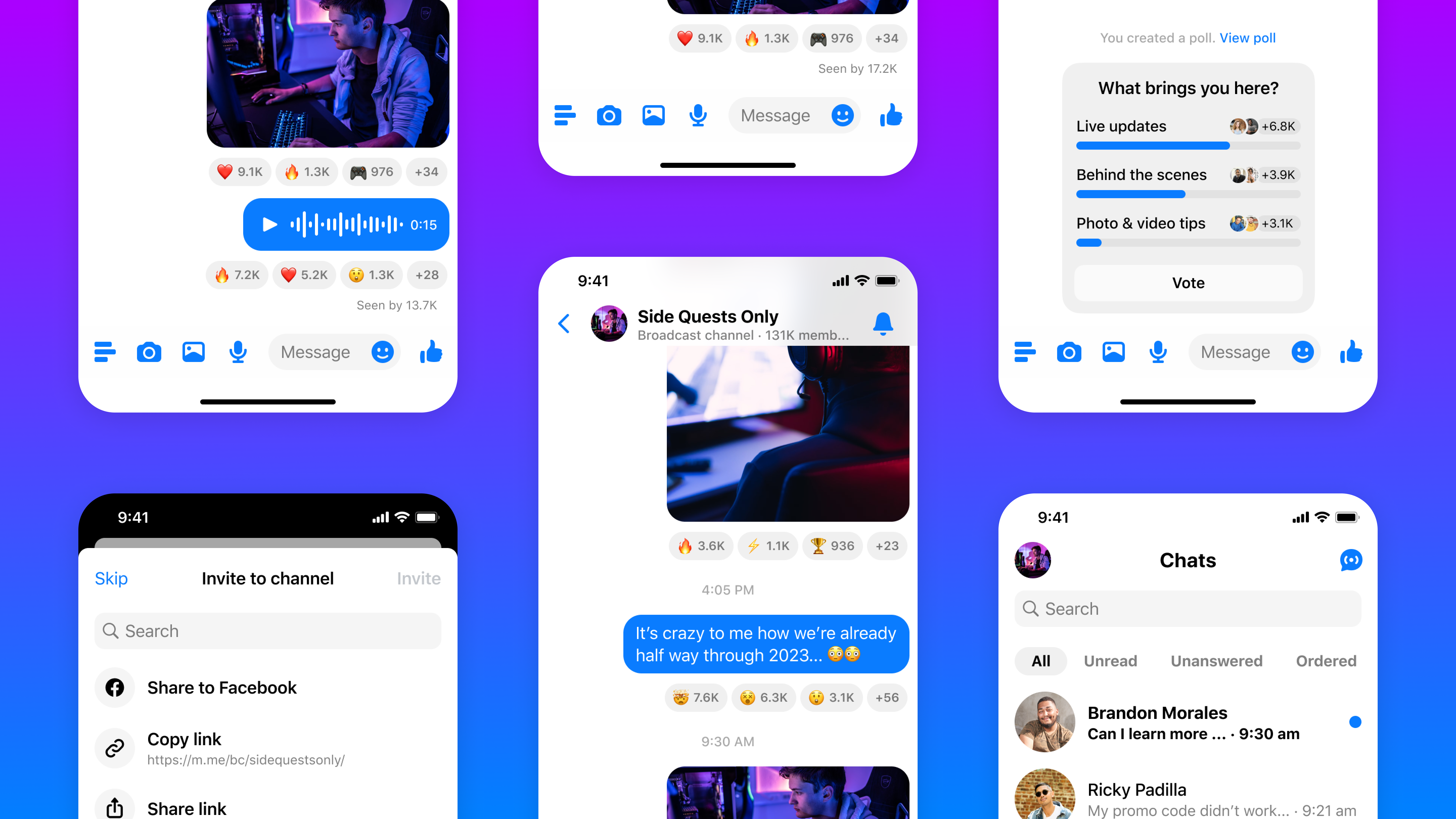 Introducing Broadcast Channels On Facebook And Messenger – Messenger News